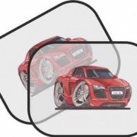 Koolart personalizzato Auto Audi R8 Parasole della macchina