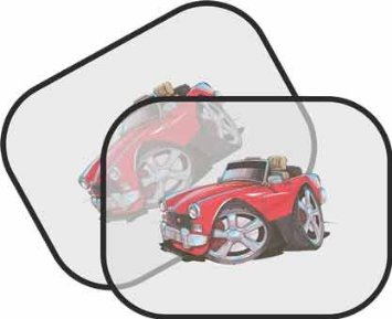 Koolart personalizzato Auto MG Midget Parasole della macchina