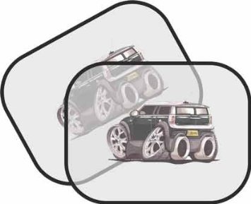 Koolart personalizzato Auto Mini Clubman Parasole della macchina