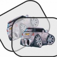 Koolart personalizzato Auto Mini Cooper S Parasole della macchina