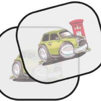 Koolart personalizzato Auto Mr. Bean Mini Parasole della macchina