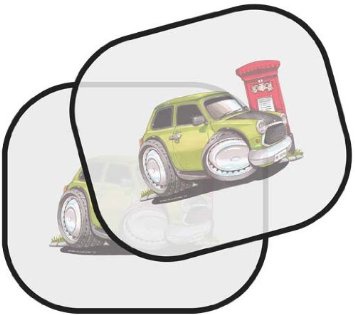 Koolart personalizzato Auto Mr. Bean Mini Parasole della macchina