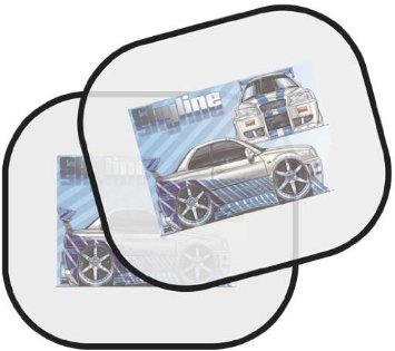 Koolart personalizzato Auto Nissan Skyline Parasole della macchina