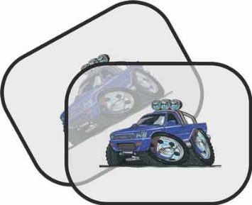 Koolart personalizzato Auto Parasole della macchina