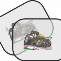 Koolart personalizzato Auto Senna JPS Parasole della macchina