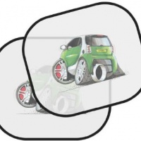 Koolart personalizzato Auto Small City Smart Parasole della macchina