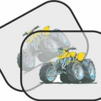 Koolart personalizzato Bombadier Quad Bike Parasole della macchina