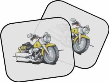 Koolart personalizzato Harley Davidson Fatboy Parasole della macchina