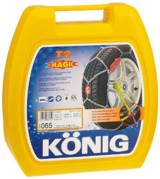 König 03065 T2 Magic 065 - Catene per pneumatici, 1 paio, 10 mm