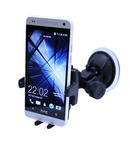 KRS - HKH9 - supporto da Auto ventosa base universale per cellulari di 45 mm - 70 mm ad es. Per Nokia Lumia Samsung S3 min Apple iphone 3 4 5 ipod Touch
