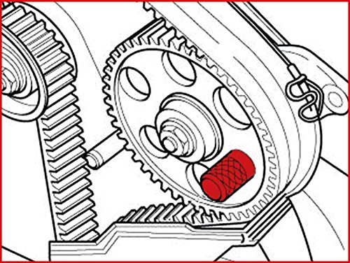 KS Tools 400.1725 - Strumento di fasatura per motori auto VAG