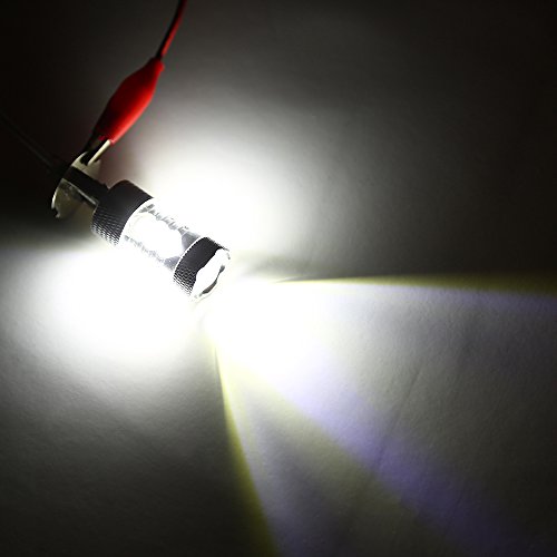 KT SUPPLY 2pz Auto Fendinebbia a LED Canbus H3-16 SMD-80W-6000K Bianca, Lampada Duirna DRL 1500LM 12V DC dura 50000 ore