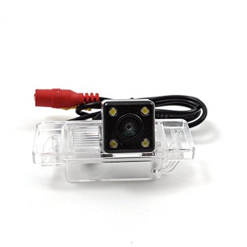 Kunfine CCD Track wireless auto telecamera posteriore per Citroen C5 C4 2010 – 2013 camera telecamera parcheggio camera Track Line Night Vision LED impermeabile