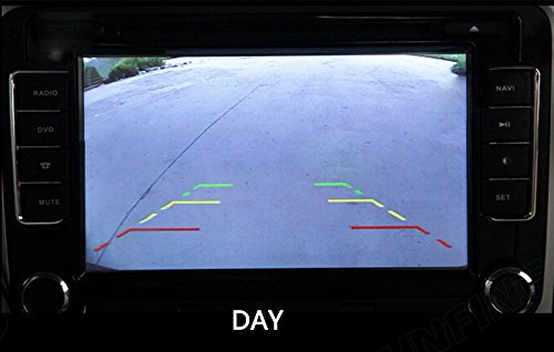 Kunfine HD wireless auto telecamera posteriore per Audi A4L/A6L2013 – 2015/A3 berlina 2013/A1 2015/S3/Q3/Q5 2013 – 2015 camera telecamera parcheggio fotocamera visione notturna LED impermeabile