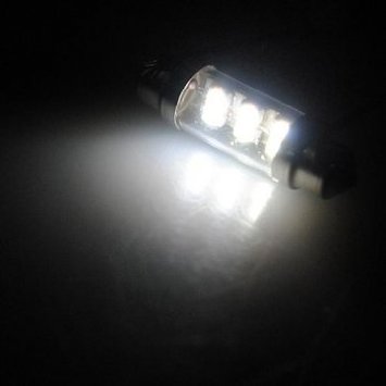 Lampadina 36 millimetri 6SMD 1210/3528 C5W Car LED cupola del festone della luce