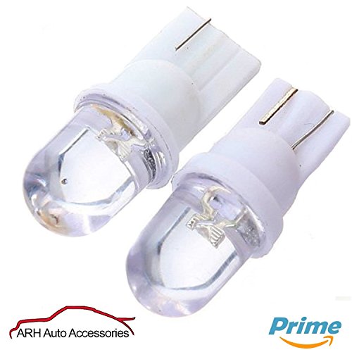 Lampadina LED Ultra Vision 501 per targa. 2 lampadine a LED, 12 V, 5 W – Pura luce bianca 6000 K – Illumina il numero di targa con luce bianca e stile moderno