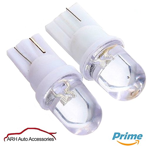 Lampadina LED Ultra Vision 501 per targa. 2 lampadine a LED, 12 V, 5 W – Pura luce bianca 6000 K – Illumina il numero di targa con luce bianca e stile moderno