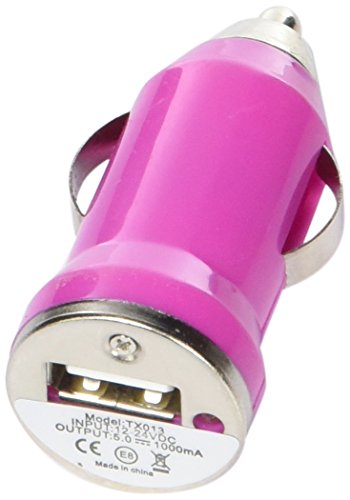 Lapinette cac-rose-micro-n-iphone-7 carica auto/accendisigari con cavo USB per iPhone 7 Rosa