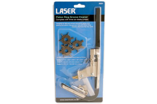 Laser 5251 - Strumento di pulizia scanalature anelli pistone