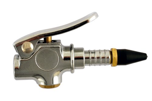 Laser 5446 - Pistola per compressore, con ugello in gomma