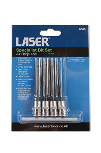 Laser 6069 Specialist-Air-Sacchetti per aspirapolvere, confezione da 4