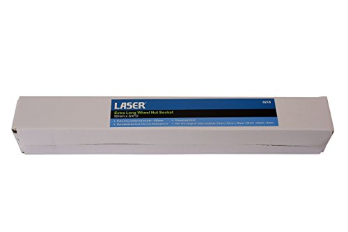 Laser 6216 Extra lunghe a bussola per dadi ruota, 32 mm, 3/4 ")