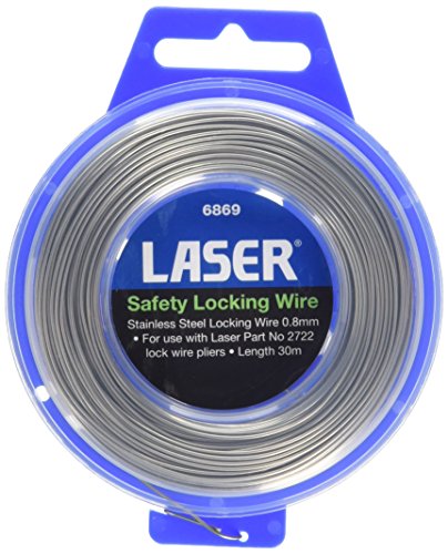 Laser 6869 filo di blocco di sicurezza, 0.8 mm x 30 m