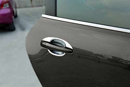 Lato esterno in ABS cromato maniglia Bowl copertura Trim pezzi per auto di PG300809