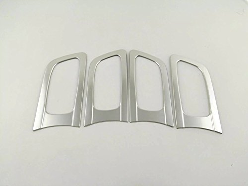 Lato interno in acciaio INOX maniglia Bowl Cap cover Trim pezzi per auto di RNKL17