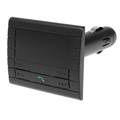 LCD caricabatteria USB auto trasmettitore FM lettore MP3 vivavoce Bluetooth con telecomando