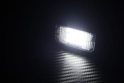 LED illuminazione targa LED luci della targa di immatricolazione con Bianco Xenon look, più luminoso rispetto alle tradizionali lampadine o LED