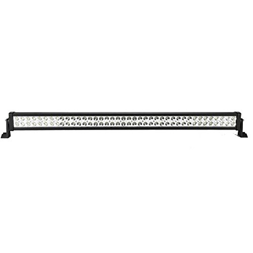 LED light bar con cablaggio kit set – 240 W 106,7 cm + Combo posto di guida di inondazione lavoro fari lampade per fuoristrada/auto/SUV/4 WD/ATV/4 x 4