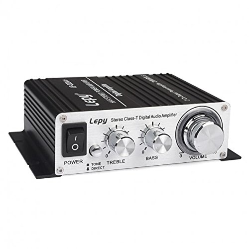Lepai TA2020+ Tripath Class-T Hi-Fi Audio Mini Amplifier with UK Plug (Black)