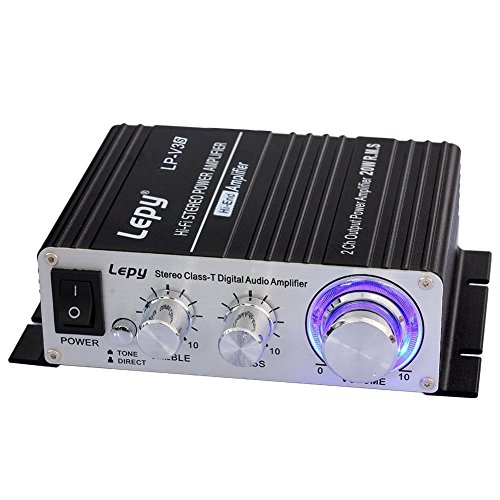 Lepy LP-V3s piccolo amplificatore HIFI per auto,PC, casa corrente DC12V