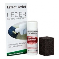 LeTec Lederpflege GmbH - Colore per pelle, colore F001, beige-verde Farbe F016 mahagonibraun