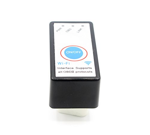 Lettore di codici auto OBD2 wireless LoongGate con scanner per auto scanner OBD -Connects via WiFi con dispositivo IOS, Android e Windows per la maggior parte dei veicoli