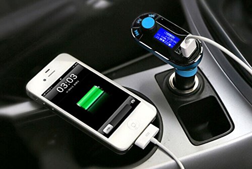 Lettore MP3, ulanda-eu wireless Bluetooth trasmettitore FM lettore MP3 kit per auto caricatore per iPhone 6/6 Plus per Samsung Galaxy S6/S6 Edge
