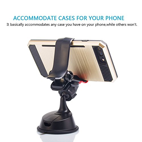 Likee universale supporto auto cruscotto del telefono con morsetto per iPhone Samsung