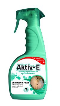 LINEA AKTIV-E: DETERGENTE PELLE 750ml Detergente idratante profumato. Elimina i cattivi odori.
