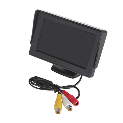 Lkous 10,9 cm schermo portatile Monitor LCD auto backup di colore