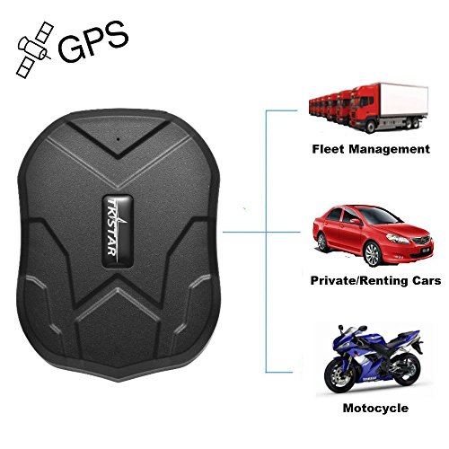 Localizzatore Gps GPS Tracker 90 giorni Standby Tracking in Tempo Reale Tracciatore di Posizione ,Geo-fence Alarm App Gratuita Antifurto per Auto Moto Camion con Forte Magnete Batteria 5000mah