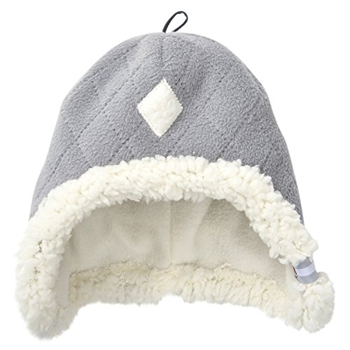 Lodger – Baby cappello Cappellaio Matto in pile (3 – 6 m, Scandinavian Greige)