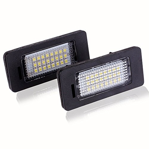 lowelltek auto LED luci della targa di immatricolazione nummernschilder luce A4/S4/Rs4/A5/A6