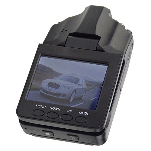 LScommerce® MINI DVR TELECAMERA VIDEOREGISTRATORE PER AUTO HD MONITOR LCD 2.5" VIDEO 6 LED