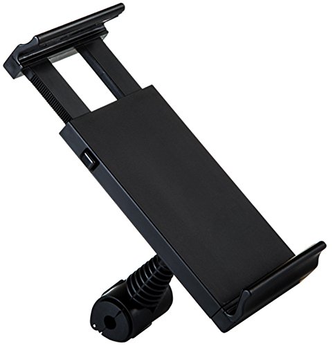 Lucklystar® Supporto Tablet Supporto 360 ° gradi regolabile girante elettronico di tablet di dimensioni tra 7 e 10 pollici o smartphone (NeroA)