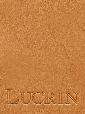 Lucrin - Custodia per occhiali - Vacchetta liscia - Naturele