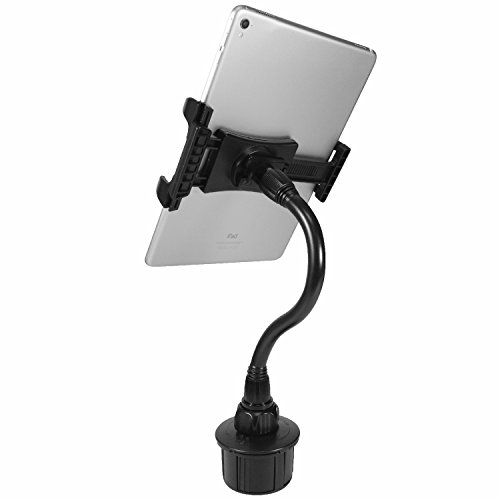 Macally Mcuptab Car Cup Holder Mount per iPad/tablet con 20,3 cm di lunghezza regolabile collo