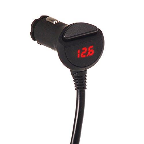 Maclean mce117 auto caricatore voltmetro accendisigari distributore a 3 prese 2 X USB 4,8 a 5 V Caricabatteria da auto
