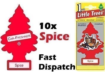 Magic Tree Deodorante per auto fragranza speziata (confezione da 10)