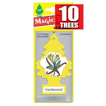 Magic tree "Little Tree" deodorante per auto alla vaniglia - pezzi 10